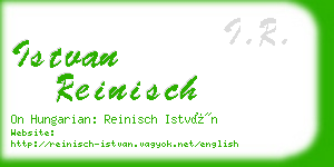 istvan reinisch business card
